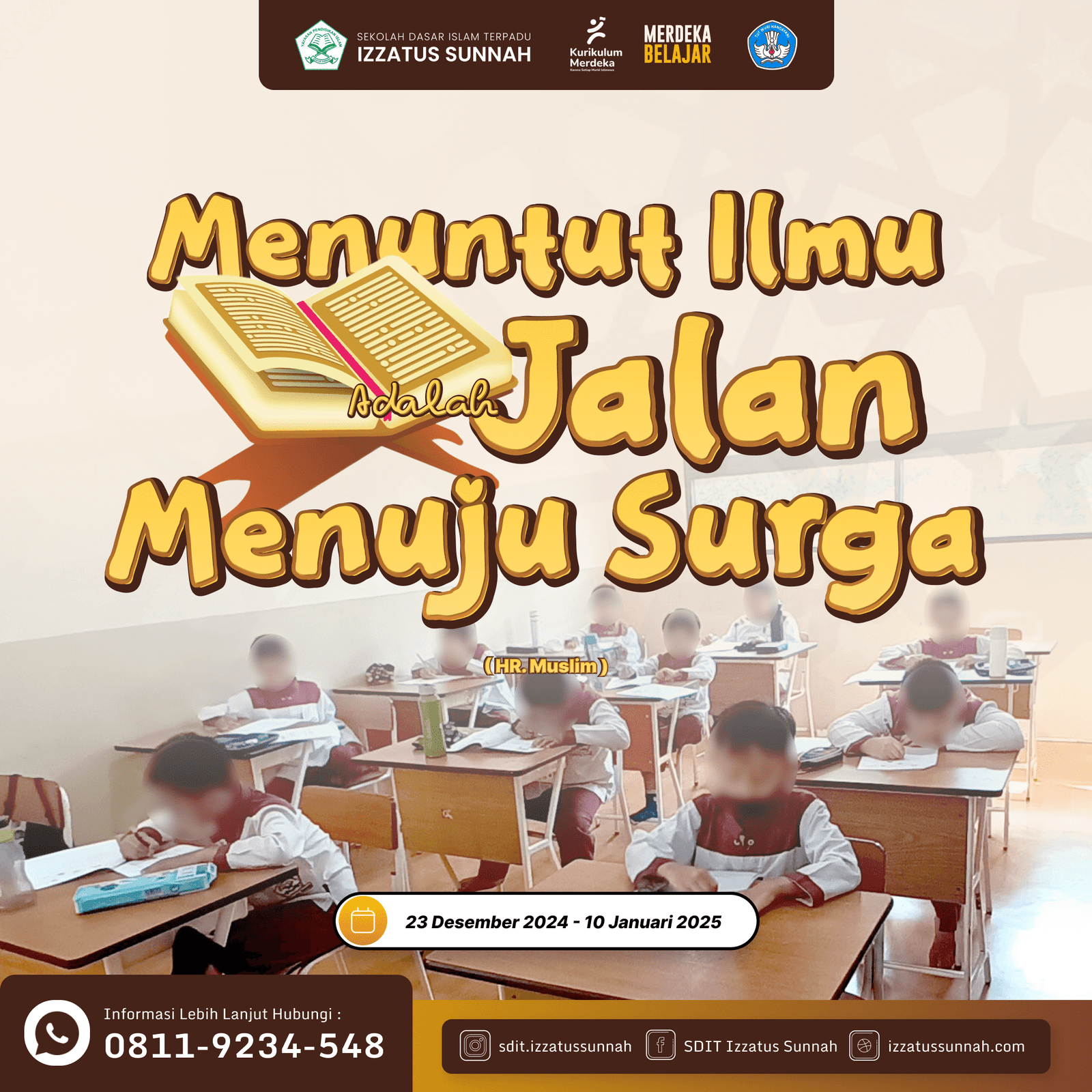 Menuntut Ilmu Adalah Jalan Menuju Surga