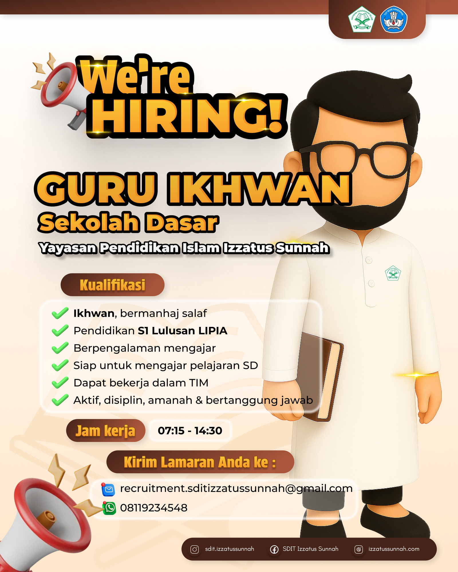Loker GURU SDIT Umum