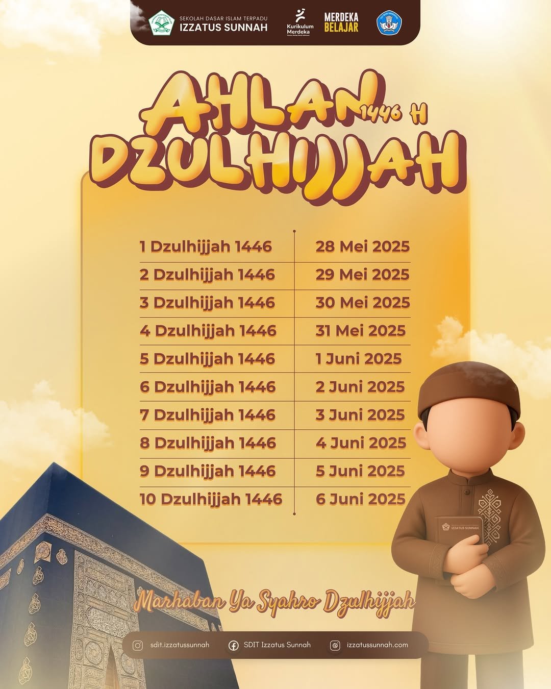 Ahlan Dzulhijjah 1446 H