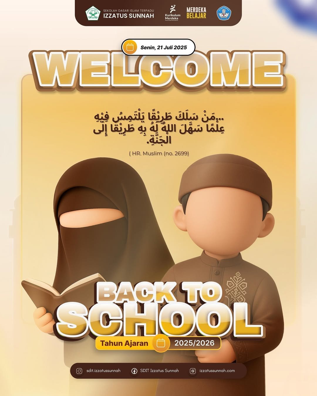 Welcome Back To School SDIT Izzatus Sunnah