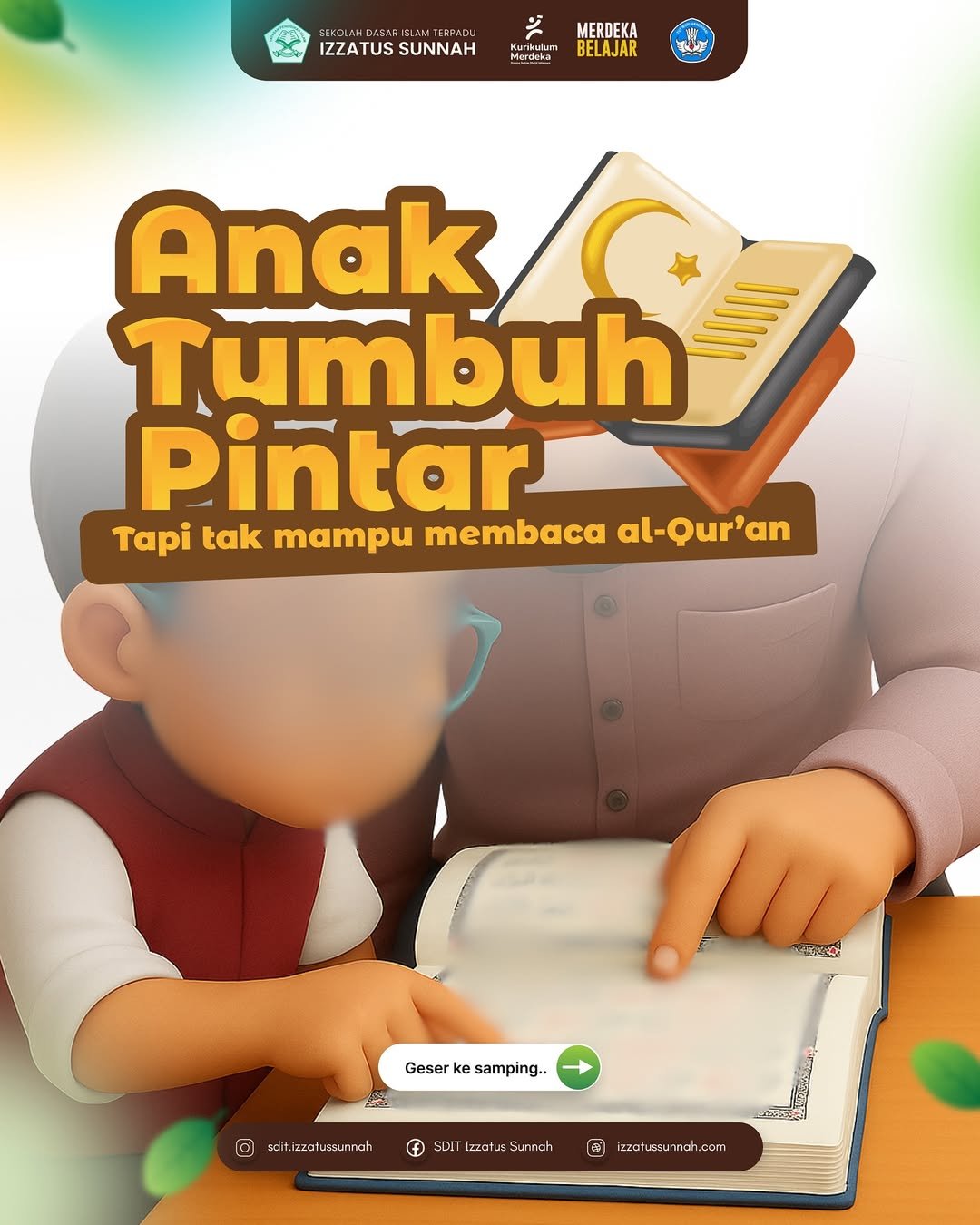 Anak Tumbuh Pintar Tapi Tak Mampu Membaca Al-Qur'an 1