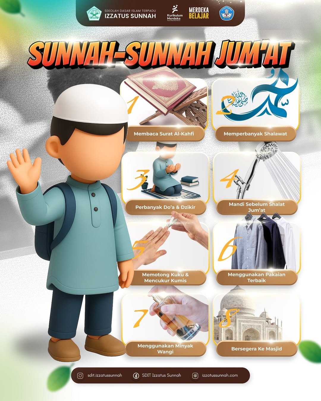 Sunnah-Sunnah di Hari Jum’at Sayyidul Ayyam