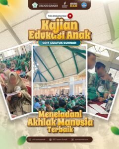 Foto Dokumentasi Kajian Edukasi Anak